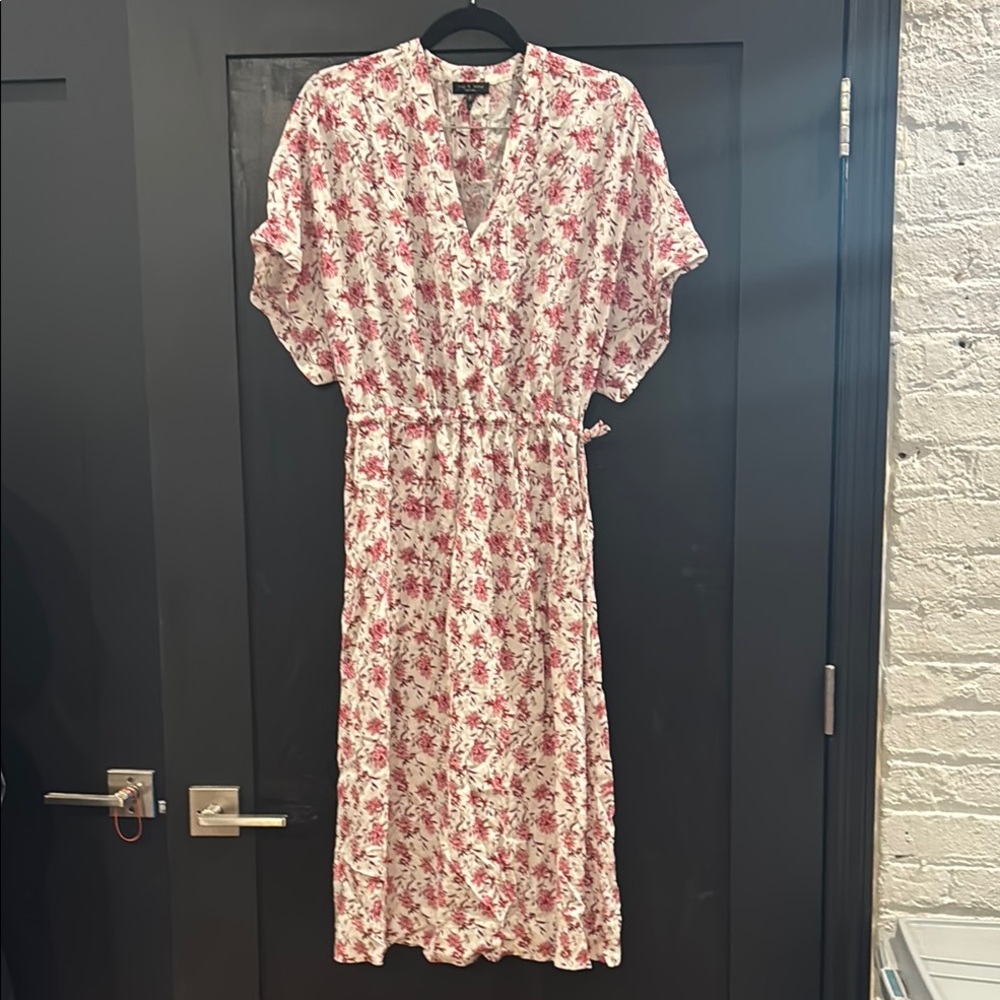 Floral kaftan style dress